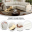 LLappuil Sectional Sofa, Pull Out Sofa Bed King Size, 5 Seat Chenille Sofa Couch Convertible Sleeper Sofa Bed for Living Room Beige