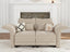 LLappuil Single Seat Sofa, Deep Seat Chenille Modular Sectional Sofa with Storage, One Seat Modular Couch for Apartment and Small Space, 37.4" Width, Khaki