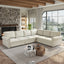 LLappuil Sectional Sofa with Pull Out Sofa Bed, Oversized Chenille Sofa Couch Convertible Sleeper Sofa Bed for Living Room Apartment