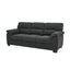 LLappuil 81" Mid-Century Modern Sofa, 3 Seat Sofa Cloud Couch for Living Room, Linen Dark Gray