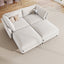 LLappuil Modular Sectional Sofa, Modular Sectional Sofa Convertible Sleeper Sofa Bed, Oversized Deep Seat Chenille Sofa for Living Room