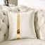 LLappuil Sectional Sofa, 106" Chesterfield Sofa with Curved Arm Button Tufted, Velvet Cloud Sofa Couch for Living Room Beige