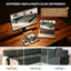 LLappuil Sectional Sofa, Sectioanl Couch with Pull Out Sofa Bed King Size, Chenille Sofa Conertible Sofa Bed for Living Room