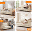 LLappuil 81" Corduroy Sofa, Comfy Loveseat Sofa Couch , Mid-Century Upholstered Couch for Living Room