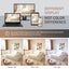 LLappuil 80" Futon, 3 Seat Sofa Convertible Sofa Bed, Chenille Sofa Couch for Living Room Beige