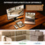 LLappuil Sectional Sofa, Sectioanl Couch with Pull Out Sofa Bed King Size, Chenille Sofa Conertible Sofa Bed for Living Room