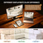 LLappuil Sectional Sofa, Sectioanl Couch with Pull Out Sofa Bed King Size, Chenille Sofa Conertible Sofa Bed for Living Room