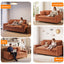 LLappuil 81" Chenille Sofa, Comfy Loveseat Sofa Couch , Mid-Century Upholstered Couch for Living Room Gray