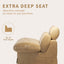 LLappuil Accent Chair, Oversized Lounge Chair, Reading Single Sofa Chair for Living Room, Bedroom