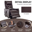 LLappuil Power Lift Recliner Chair, 8‑Point Vibration Massage Reclining Chair with Heat, Faux Leather Reading Chair with Side Pocket, USB Charge Port, Remote Control for Living Room