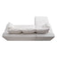 LLappuil 106" Sectional Sofa, Modular Sectional Couch with Right Chaise, Deep Seat Corduroy Cloud Sofa for Living Room