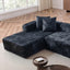LLappuil 108" Sectional Sofa, Modular Sectional Couch with Right Chaise, Boneless Chenille Cloud Sofa Couch for Living Room