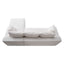 LLappuil 95" Sectional Sofa, Modular Sectional Couch with Left Chaise, Deep Seat Corduroy Cloud Sofa for Living Room