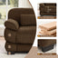LLappuil 76" Loveseat Sofa, Modular Sectional Couch with Movable Ottoman, Cloud Corduroy Sofa Couch for Living Room