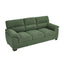 LLappuil 81" Mid-Century Modern Sofa, 3 Seat Sofa Cloud Couch for Living Room, Linen Green