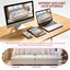 LLappuil Pull Out Sofa Bed Queen Size, 68" Loveseat Sofa with Bluetooth Speakers, USB Ports, Side Pockets, Corduroy Sofa Couch Convertible Sofa Bed for Living Room Beige
