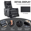 LLappuil Power Lift Recliner Chair, 8‑Point Vibration Massage Reclining Chair with Heat, Faux Leather Reading Chair with Side Pocket, USB Charge Port, Remote Control for Living Room