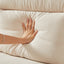 LLappuil 82" Velvet Sofa, 3 Seater Sofa Couch for Living Room Beige