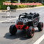 LLappuil 24V 2-Seater Ride On Car, 400W Kids All-Terrain Ride On Toys with Remote Control, 4 Wheel Suspension, Power display, Bluetooth, MP3 Music, LED Light for Age 3+ Years Old