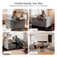 LLappuil 94" Boneless Couch, Corduroy 3 Seat Sofa, Deep Seat Cloud Sofa Couch for Living Room