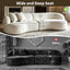 LLappuil 114" Sectional Sofa, Oversized Curved Modular Sectional Couch with Deep Seat, Chenille Boneless Sofa Couch for Living Room