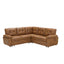 LLappuil 85" x 85" Sectional Sofa, L Shaped Sectional Couch with Pull Out Sofa Bed, Convertible Sofa Bed with Hidden Storage, Foli Fabric 5 Seat Sofa Couch for Living Room