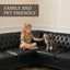 LLappuil Sectional Sofa, 103" x 103" Chesterfield Sofa with Nailhead, 7 Seat Faux Leather Tufted Couch for Living Room Black