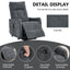 LLappuil Power Lift Recliner Chair, 8‑Point Vibration Massage Reclining Chair with Heat, Chenille Reading Chair with Side Pocket, USB Charge Port, Remote Control for Living Room