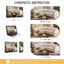 LLappuil Sectional Sofa, Pull Out Sofa Bed King Size, 5 Seat Chenille Sofa Couch Convertible Sleeper Sofa Bed for Living Room Beige