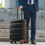 LLappuil 6 Piece Luggage Set, ABS Hardshell Suitcases with Dual Spinner Wheels for Travel & Business