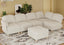 LLappuil Oversized Modular Sectional Sofa L Shaped Couch with Storage, Corner Cloud Sofa with Reversible Chaise, 113.5 in Width, 7 Seat Sofa, Linen, Beige