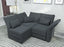 LLappuil Modular Sectional Sofa with Storage, 3 Seater 88.6" L Shaped Couch, High Back Velvet Sof, Grey