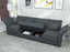 LLappuil Modular Sectional Velvet Couch with Adjustable Arms, I Shaped 114.2" 4 Seat Sofa with Storage, High Back Sofa Set for Living Room, Grey