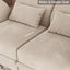 LLappuil Sectional Couch Ottoman with Storage, Chenille Large Ottoman Module for Modular Sofa, Removable Reversible Sectional Sofa Piece, 25.6???¡¥ x 25.6", Khaki