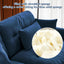 LLappuil 94" Loveseat Sofa, Oversized Velvet Cloud Couch for Living Room