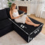 LLappuil 144" Sectional Sofa, Oversized Modular Sectional Couch with Chaise, Magazine Pockets, Removable Armrests, Cloud Boneless Corduroy Sofa Convertible Sofa Bed for Living Room