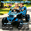 LLappuil 24V 2-Seater Ride On Car, 400W Kids All-Terrain Ride On Toys with Remote Control, 4 Wheel Suspension, Power display, Bluetooth, MP3 Music, LED Light for Age 3+ Years Old