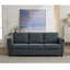 Lappuil 82" Pull Out Sofa Bed Queen Size, Mid-century 3 Seat Sofa with 3.35" Memory Foam Mattress, Convertible Sofa Bed with Rivet Handrail Armrest for Living Room Dark