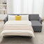 LLappuil 107" Sectional Sofa, Modular Sectional Couch with Pull Out Sofa Bed, 4 Seat Sofa Convertible Sofa Bed with Wireless Charging, USB Charging Ports, Memory Foam Mattress for Living Room