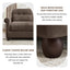 LLappuil 69" Loveseat Sofa, Cloud Chenille Sofa Couch for Living Room
