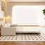 LLappuil 66" Loveseat Sofa, Pull Out Sofa Bed Queen Size, Velvet Sofa Couch Convertible Sofa Bed for Living Room