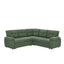 LLappuil 85" x 85" Sectional Sofa, L Shaped Sectional Couch with Pull Out Sofa Bed, Convertible Sofa Bed with Hidden Storage, Foli Fabric 5 Seat Sofa Couch for Living Room