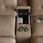 LLappuil 141" Sectional Sofa, Oversized Modular Sectional Couch with Power Electric Recliner, Cloud Sofa Couch with Center Console, USB Charging Ports, Small Tabletop for Living Room