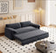 LLappuil 66" Loveseat Sofa, Pull Out Sofa Bed Queen Size, Velvet Sofa Couch Convertible Sofa Bed for Living Room