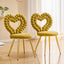 LLappuil Dining Chair Set of 2, 2 Piece Upholstered Accent Chairs for Dining Room, Living Room Yellow
