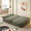 LLappuil 79" Futon Sofa Bed, Boneless Sofa Convertible Sofa Bed Full Size, Corduroy Loveseat Floor Sofa Couch for Living Room