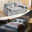 LLappuil 66" Corduroy Sofa, Pull Out Sofa Bed Queen Size, Loveseat Sofa Convertible Sofa Bed for Living Room