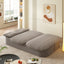 LLappuil 79" Futon Sofa Bed, Boneless Sofa Convertible Sofa Bed Full Size, Corduroy Loveseat Floor Sofa Couch for Living Room