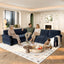 LLappuil Sectional Sofa, Sectioanl Couch with Pull Out Sofa Bed King Size, Chenille Sofa Conertible Sofa Bed for Living Room
