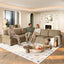 LLappuil Sectional Sofa, Sectioanl Couch with Pull Out Sofa Bed King Size, Chenille Sofa Conertible Sofa Bed for Living Room